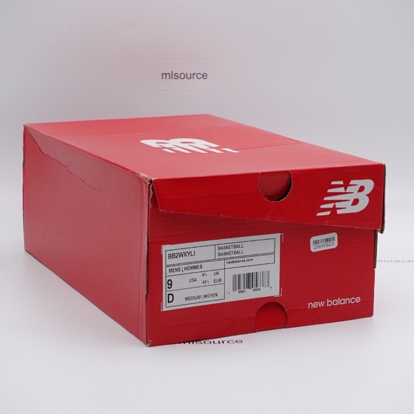 NEW New Balance Men\'s TWO WXY Low Basketball Shoes BB2WXYLI Acidic Green main image 4